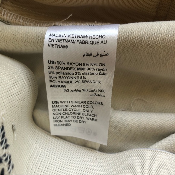 Chico’s Brown Animal Print Leopard Stretchy Waist Leggings Pants Women’s Size XS - Picture 13 of 16